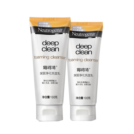 Neutrogena 露得清 深层清洁净化洁面乳 100g*2