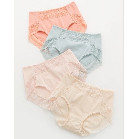 聚划算百亿补贴：BONAS 宝娜斯 NKW19115 女士收腹全棉内裤 4条装