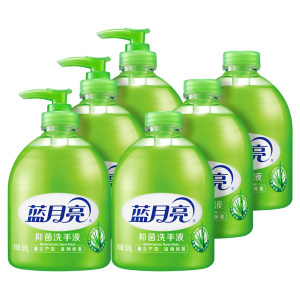 Bluemoon 蓝月亮 芦荟抑菌洗手液套装 （500g*3+补充装500g*3） *2件