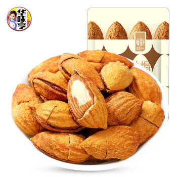 华味亨 盐焗巴旦木 250g *4件