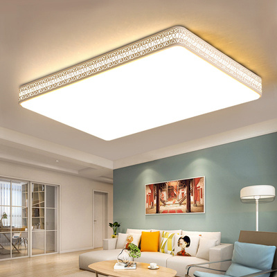 明晨 LED客厅吸顶灯 80W遥控调光 80*60cm