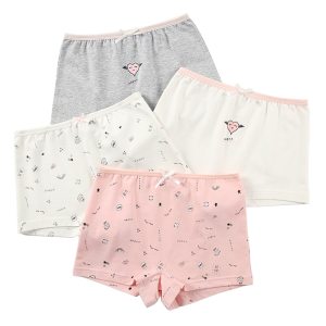 彩桥 A类纯棉 儿童纯棉内裤短裤 男女童都有
