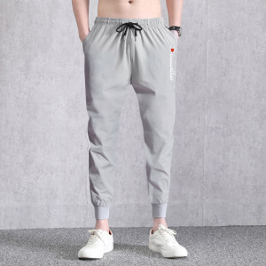 冠军犀牛 冰丝网眼运动裤男士速干空调裤