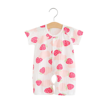 多比小星 婴儿纯棉短袖连体衣