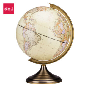 deli 得力 2179 双面刻度世界地球仪 32cm