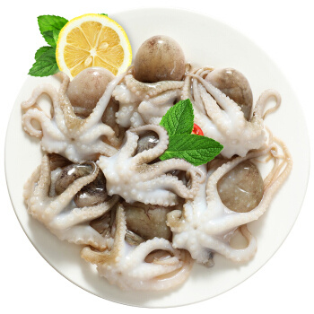 京东PLUS会员：美加佳 冷冻三去八爪鱼 500g *5件