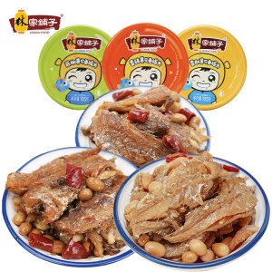 林家铺子 深海香酥黄花鱼罐头 105g*4罐