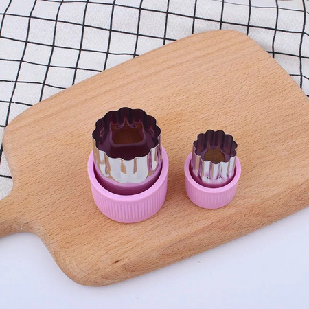 古璞 不锈钢水果面食模具 2个装