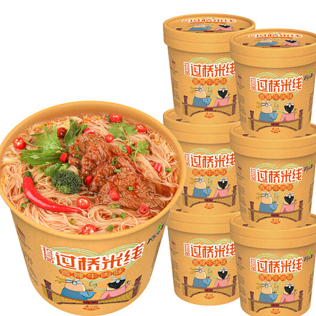 稻花香 珍品过桥米线 93g*6桶