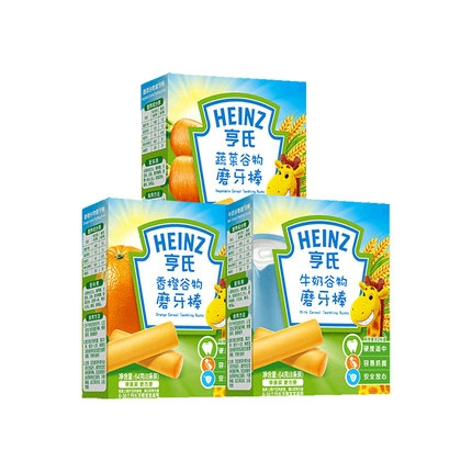 88VIP：Heinz 亨氏 婴儿磨牙棒 3盒装