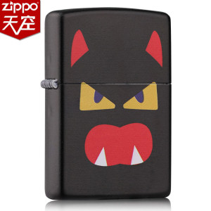 美国原机进口 Zippo 19新款 Q版酷萌小恶魔 16孔防风打火机 228元包邮