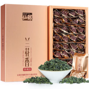 仙醇 兰花香安溪铁观音茶叶 125g礼盒装