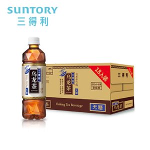 三得利 无糖0脂 乌龙茶饮料 500ml*18瓶