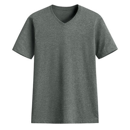 lativ 诚衣 41258 男士吸汗棉V领T恤