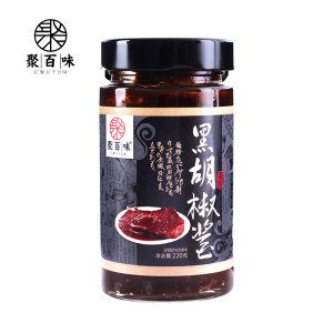 聚百味 黑胡椒酱黑椒牛排酱220g