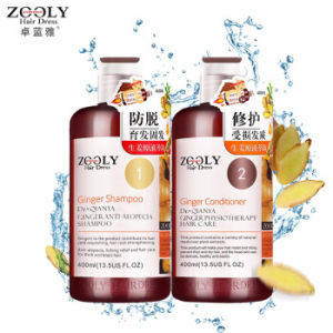 京东PLUS会员： ZOOLY 卓蓝雅 防脱育发套装（生姜洗发水 400ml+姜汁护发素 400ml） *2件