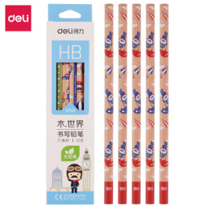 有券的上： deli 得力 S925 素描铅笔 HB 大兵系列 12支/盒 *7件