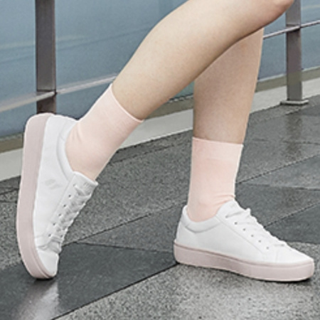 京东PLUS会员：SKECHERS 斯凯奇 74134 女士休闲小白鞋