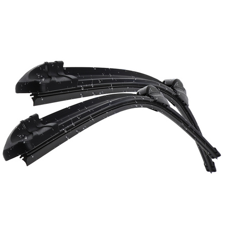 崎玉 汽车通用无骨雨刷器 1对装