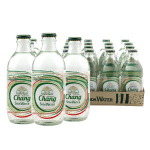泰国原装进口 泰象牌 0糖0卡路里 气泡苏打水 325ml*12瓶 玻璃瓶包装
