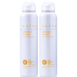 日本热销爆款 Rafra SPF50+ 高倍清爽防晒喷雾 100ml*2瓶