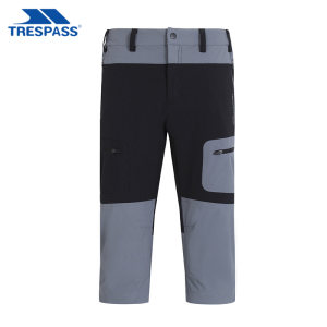 英国 TRESPASS 男女款 户外休闲短裤 四合一DWR面料