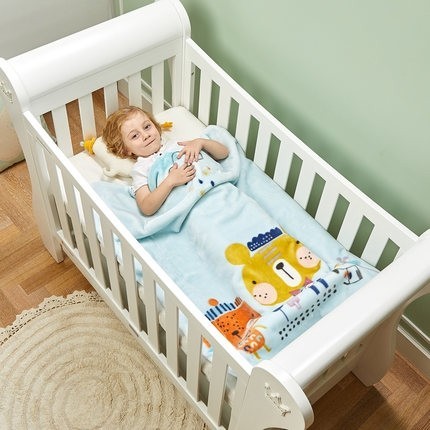 gb 好孩子 婴儿纯棉保暖超柔毛毯