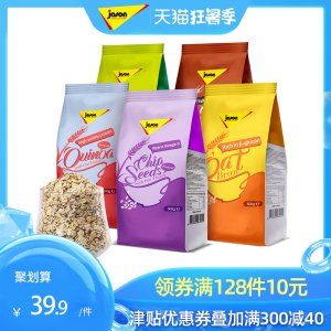 荷兰进口 捷森 多口味代餐麦片 健身粗粮 500g 14.9元包邮