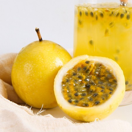 鲜果柚货 黄金百香果 1斤大果