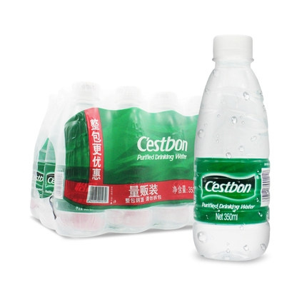 聚划算百亿补贴：怡宝 矿泉水 350ml*12瓶