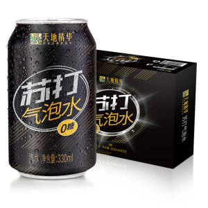 天地精华 0糖0脂0卡路里 苏打气泡水 330ml*20罐
