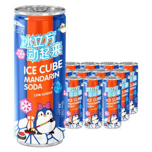 老北京汽水 北冰洋 桔汁碳酸饮料 248ml*12罐