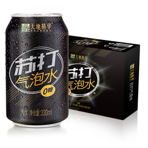 天地精华 0糖0脂0卡路里 苏打气泡水 330ml*20罐