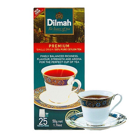 Dilmah 迪尔玛优. 选原味红茶茶包 25袋 *3件