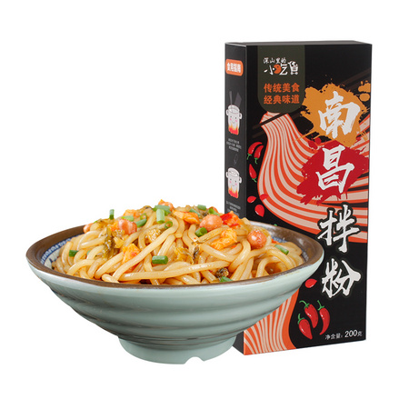 旗尾 南昌拌粉 204g*3盒