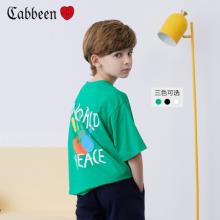 卡宾 童装宽松洋气潮流短袖