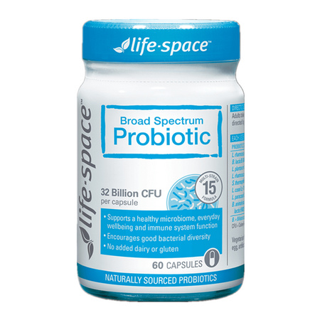 life space 成人益生菌胶囊 60粒
