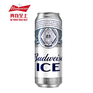 Budweiser/百威 冰啤啤酒 500ml*18听