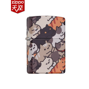 美国原机进口 Zippo 萌物总动员彩印 16孔防风打火机 229元包邮