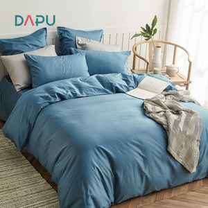 大朴 北欧风 60支 缎纹新疆长绒棉四件套 A类母婴级标准