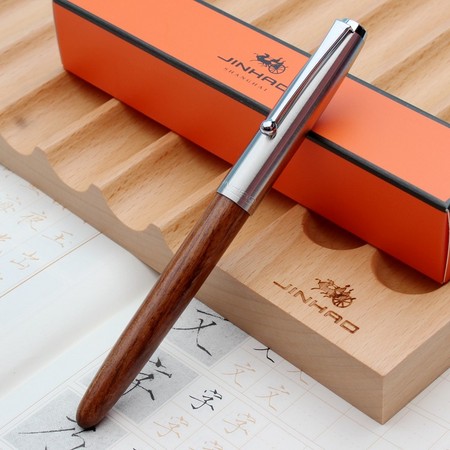 JINHAO 金豪 616 木杆钢笔