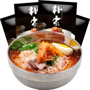 朴家冷面 正宗朝鲜小麦冷面 370g*4袋