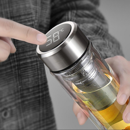 超牛 双层玻璃杯 350ml