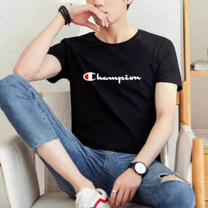 科尔伯 港风潮牌纯棉情侣T恤