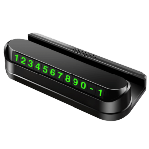 3D夜光 多用途香薰挪车号码牌