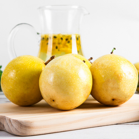 鲜果柚货 黄金百香果 1斤大果