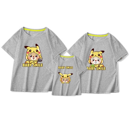 吚丫呀 亲子装T恤夏季