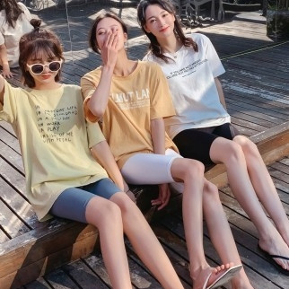 常莉诗 DDK5 女士五分打底裤