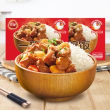 三全 一碗饭方便自热米饭盖浇饭 2盒装 