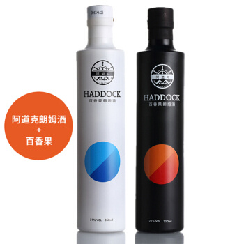 阿道克 百香果朗姆酒 350mL*2瓶 *6件
